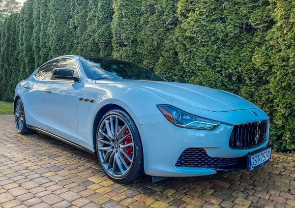 Maserati Ghibli cena 119999 przebieg: 63000, rok produkcji 2014 z Żagań małe 781